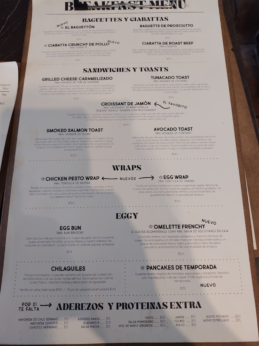 Tuesdays and Fridays Bosques Menu - Image 4