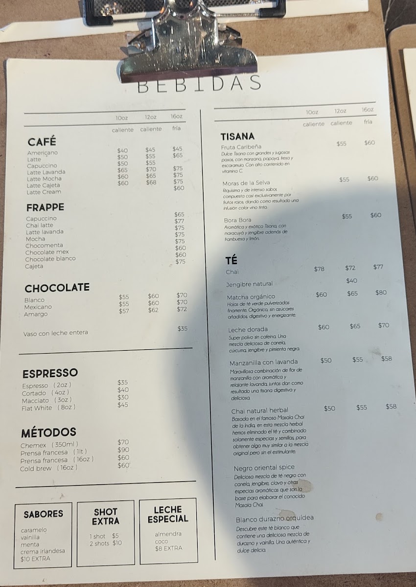 Tuesdays and Fridays Bosques Menu - Image 5